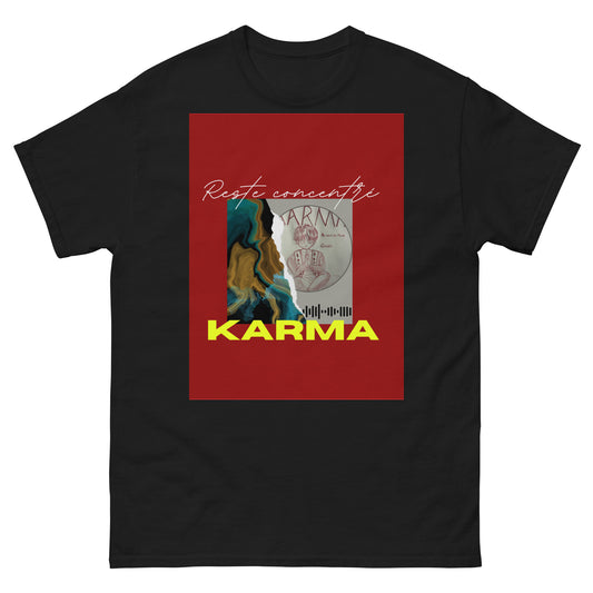 T-shirt karma positif unisex